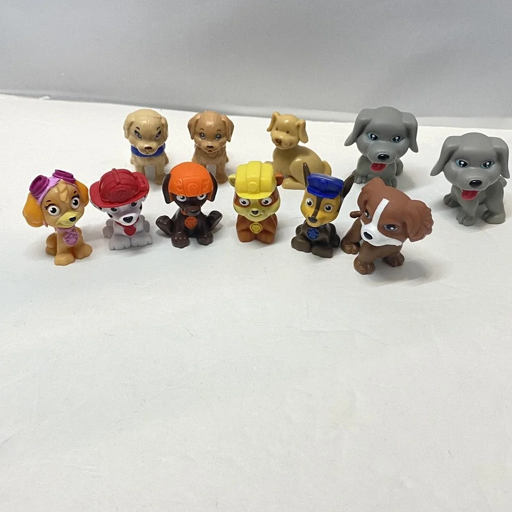 Paw Patrol Dog Toys Small Figures PLUS Other Doggies On The Go Travel Fun HG2